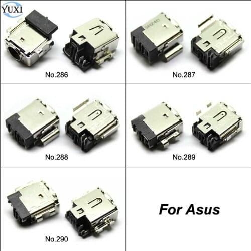 YuXi 1pc Laptop DC Power Jack For Asus U5100 UX550 UX550V UX550VD UX550VE Charging Port Connector Socket 4.5*3.0mm / 4.5*2.65mm