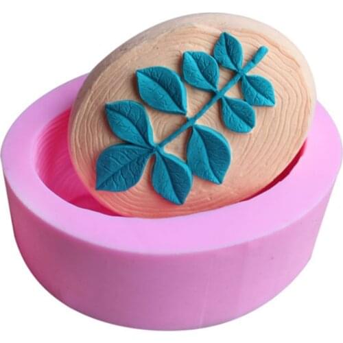 1PCS Food Grade Silicone Leaves Shape For Silicone Cake Molds, Fondant Cake Decorate E487