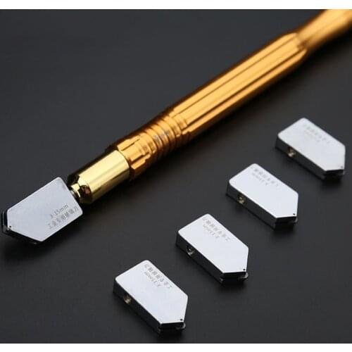 1pc Glass Straight Cutting 3-15mm Glass Tile Cutter Head Replacement Accessories