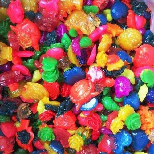 10pcs/bag Random Crystal Soil Water Beads Hydrogel Balls orbiz Growing Gel Ball Polymer For Kids Toy Gift Flower Home Decor