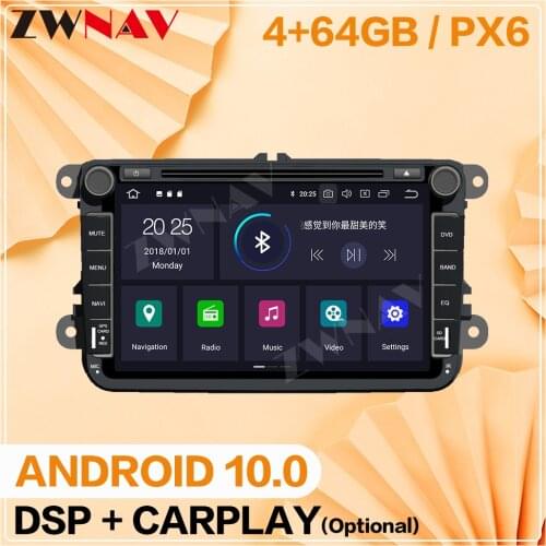 2 din For VW/Volkswagen/Golf/Polo/Tiguan/Passat/b7/b6/leon/Skoda/Octavia Android 10 video audio Radio GPS navigation head unit