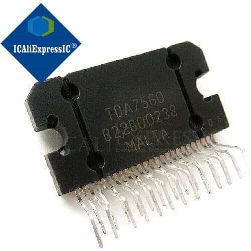 2PCS TDA7560 ZIP25 ZIP 4 x 45W QUAD BRIDGE CAR RAD new original In Stock