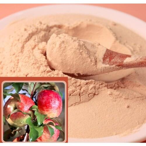 Free shipping Freeze-dried Organic Apple powder 100% pure natural without additives, edible coloring cake baking material