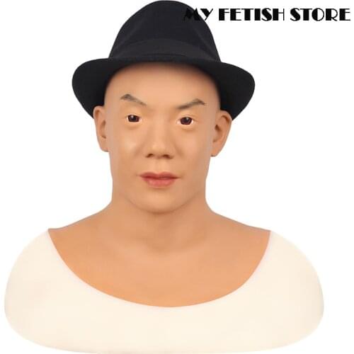 Beth)Crossdress Full Head Realistic Silicone Young Man Male Disguise Party Masquerade Cosplay PropTransgender Mask Drag Queen