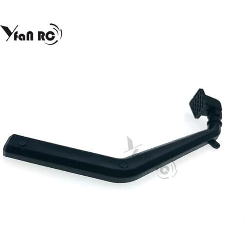 Black ABS rubber wading hose snorkeling wading pipe for 1/10 RC Crawler Car Cherokee shell scx10 II 90046 40047 Accessories