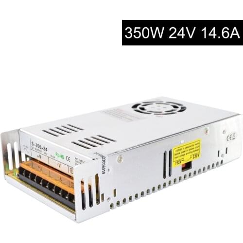 DC24V 350W 14.6A Switching Power Supply 115V/230V to Stepper Motor 3D Printer/CNC