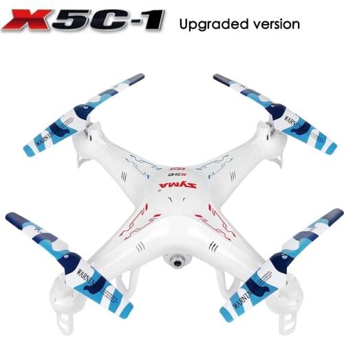 RC Quadcopter,Upgraded X5C-1 Syma Explorer 2.4GHz 6 Axis Gyro 4CH RC Drone with 2 Megapixels Camera+ 4pcs Extra Propeller Blades