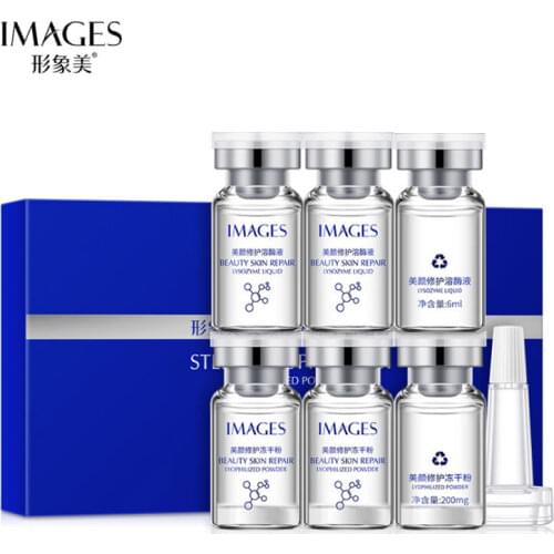 Lyophilized Powder+lysozyme Liquid Face Serum Hyaluronic Acid Shrink Pores Plasmin Solution Anti-Acne Oligopeptide Repair Cream