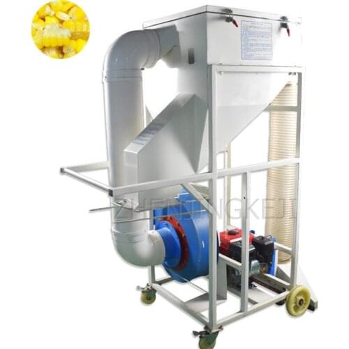 2.2KW Home Harvest Grain Machine Vacuum Type Receiving Materials Bagged Machine Paddy Corn Particles Harvest Bagging Equipment