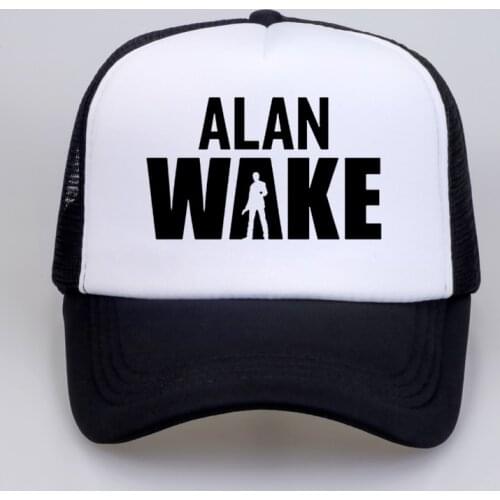 Fashion Brand Letter printing ALAN WAKE hat Summer New 100% Cotton Dad hat High Quality Unisex Mesh trucker hat bone