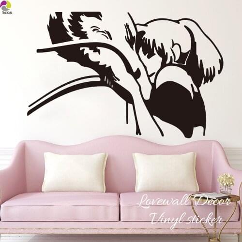 Cartoon Spirited Away Chihiro & Haku Wall Sticker Kids Room Cute Dragon Girl Love Wall Decal Living Room Vinyl Home Decor Art