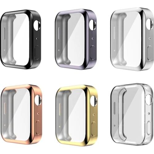 Soft TPU Full Screen Protector Protect Case For Xiaomi Mi Watch Lite Redmi Watch Shockproof Bumper Cover