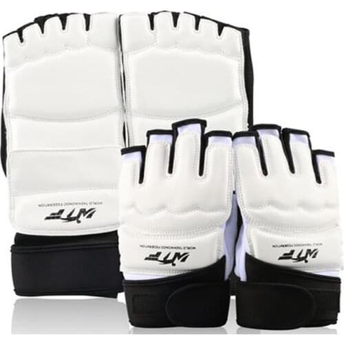 Taekwondo Gloves WTF Ankle Foot Protector Palm Protect Boxing Gloves Karate Ankle Support Fighting Taekwondo Equipment Kid Adult