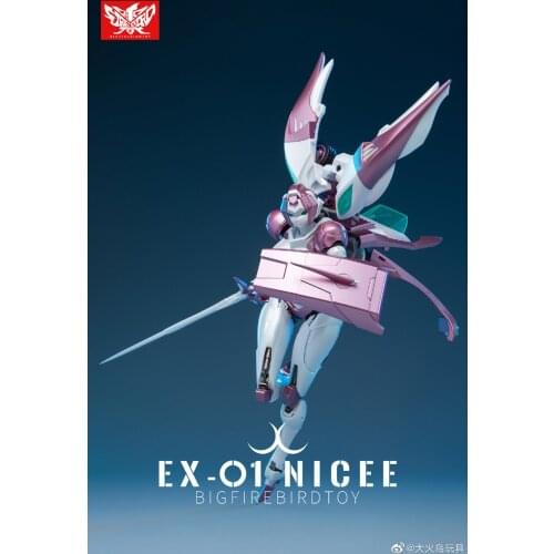 Transformation Robot toy Nicee Arcee EX01 EX-01 Big Firebird Rouge Action Figure Collection Toys Halloween Birthday gift box