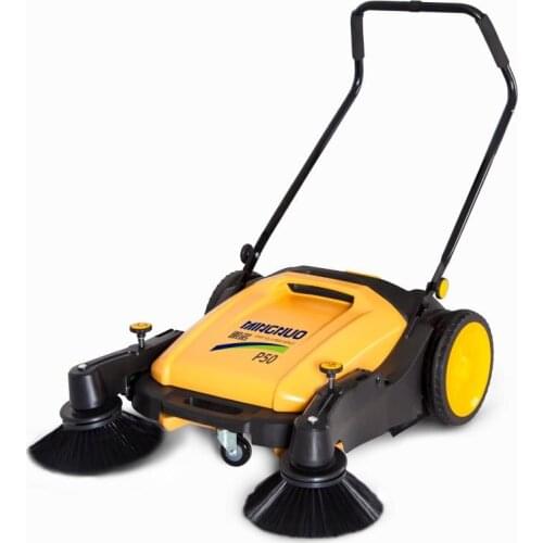 MN-P50 Hand Push Type Sweeping Machine Handheld Floor Sweeper Manual Road Sweeper
