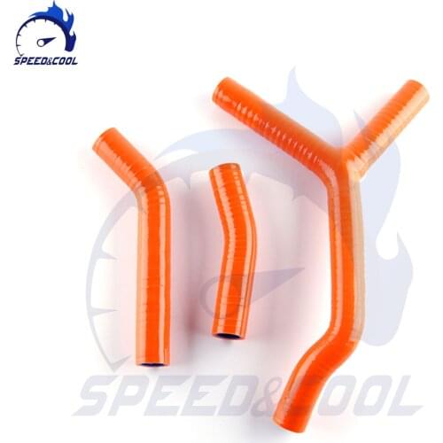 Motorcycle Silicone Radiator Coolant Tube Pipe Hose Kit For KTM 250 300 SX 2001-2006 2002 2003 2004 2005