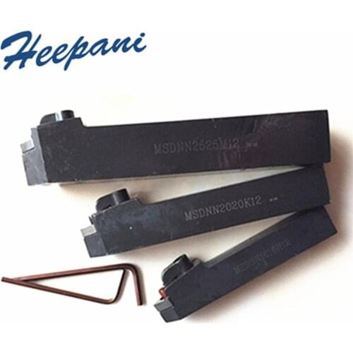 MSDNN1616H12 / 2020K12 / 2525M12 / 3232P12 Indexable external turning chamfering tool holder 45 degree cnc lathe cutter bar