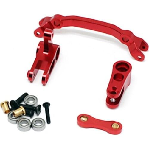 Universal Steering Group Blue/Red Brand New Steering Group for 1/10 Arrma Senton Big Rock Vortex Cranite Typhoon