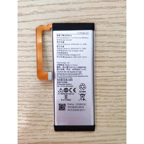 In Stock battery 3.82V 3500mAh BL268 battery For Lenovo ZUK Z2 Z2131 Battery