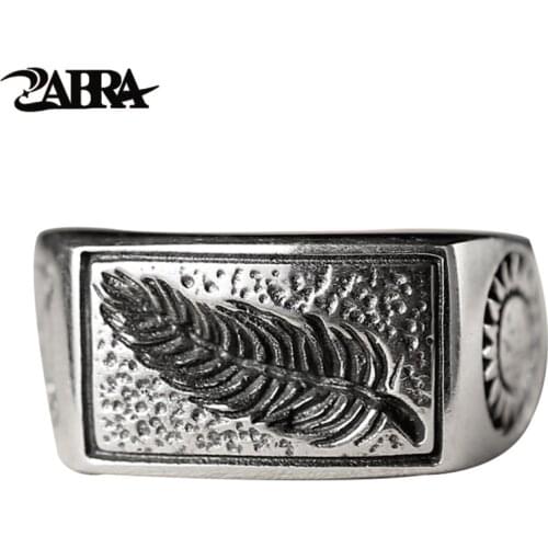ZABRA Silver Rings For Men