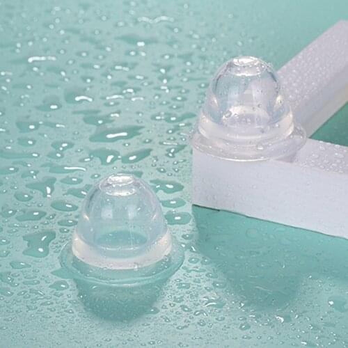 2pcs Nipple Shield Healthy Non-toxic Towing Nipple Correction Cover Transparent Silicone for Mothers Pregnant Women