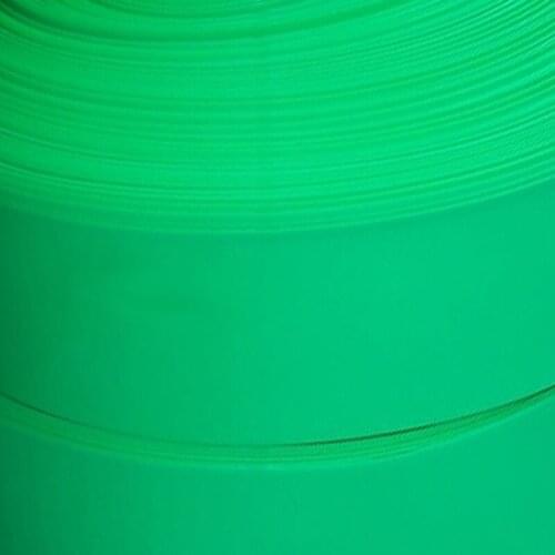 2PCS PVC Heat Shrink Tubing Battery Sleeve Heat Shrinkable Film Low Temperature Green Color φ7-φ333