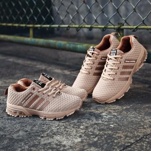 2020 Fashion Casual Man Shoes Woman Plus Size Breathable Mesh Sneakers Bounce Summer Footwear Training Jogging Shoe