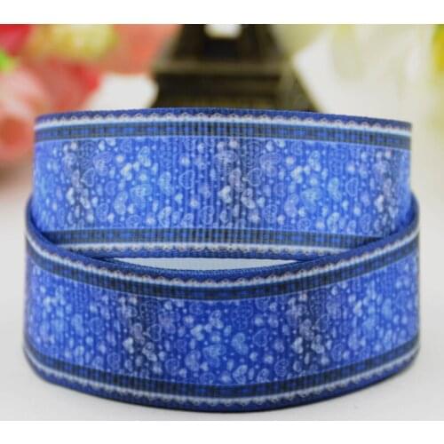 22mm,25mm,38mm,75mm New Jeans style Cartoon Character printed Grosgrain Ribbon party decoration X-01144 10 Yards