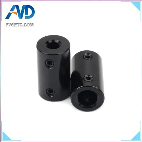 4pcs Black High Quality 5x8 Shaft Coupler Stepper Motor coupling For 3D Printer Car Model Ship Model Metal DIY Model