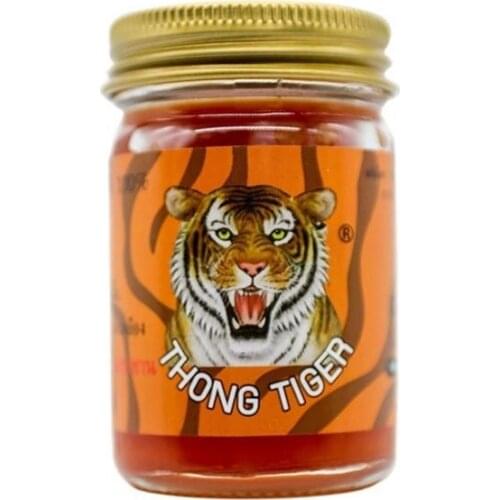 50g 100% Thai Tiger Balm Ointment Medical Plaster Joint Arthritis Rheumatic Pain Patch Red Tiger Balm Cream