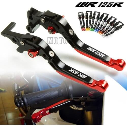 For Yamaha WR125R 2012 2013 2014 2015 2016 Motorcycle Aluminum Brake Clutch Levers Adjustable Folding Extendable WR 125R 125 R