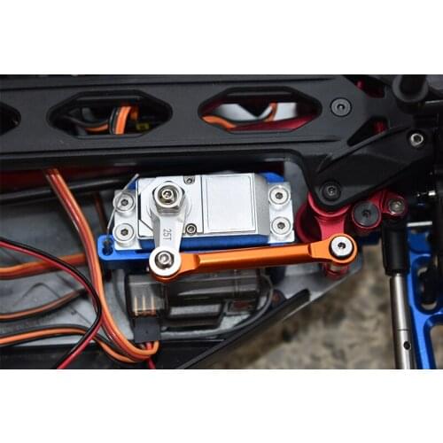 Aluminum servo horn +tie rod for LOSI 1/10 LASERNUT TENACITY ULTRA 4 ROCK rc car parts