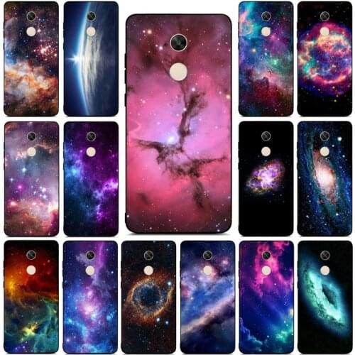 YNDFCNB colorful space Phone Case for RedMi note 4 5 7 8 9 pro 8T 5A 4X case