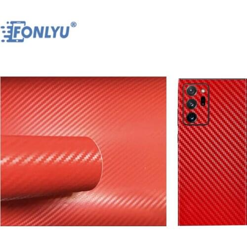 FONLYU A4 Size 3D Carbon Fiber Film Back Membrane DIY Sticker Cut By Film Cutting Machine For Mobile Phone Tablets Car Decorate