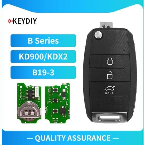 KEYDIY B19-3 KD Remote 3 Button Remote Key For URG200/KD900/KD200