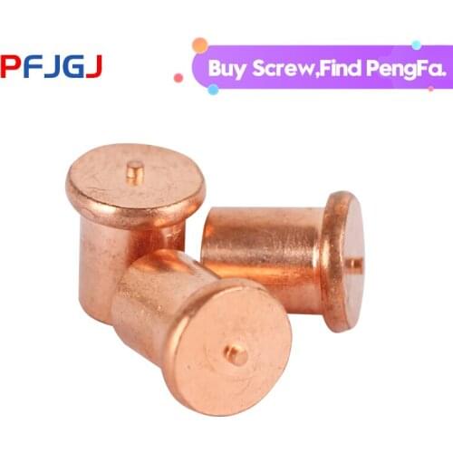 Peng Fa M3 M4 M5 M6 M8 Chapado en cobre de pendientes/soldadura columna/interior tuerca de rosca de la columna