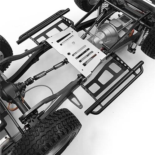 Metal Side Pedal Side Step Board Guard for 1/6 Capo Samurai Jimny RC Car Accessories