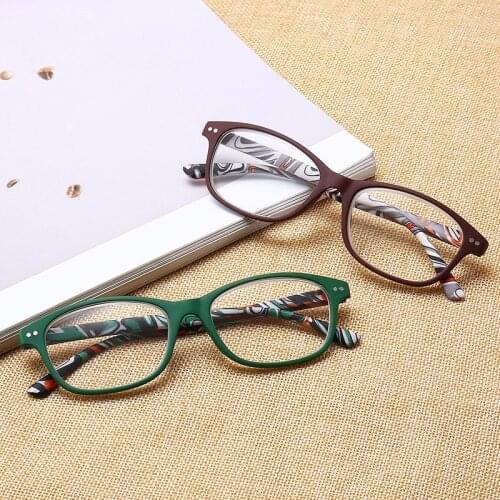 Elbru Fashion Patterned Frame Reading Glasses Men Women Presbyopic Unisex Readers Eyeglasses +1 +1.5 +2 +2.5 +3 +3.5 +4.0