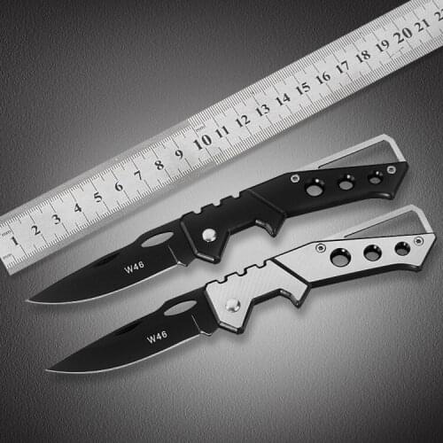 Outdoor folding knife high hardness survival self-defense camping knife multi-tool
