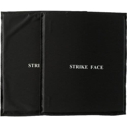 2PCS/Lot 10'' x 12'' Ballistic Plate Level 3A Aramid Soft Body Armor Rectangle Cut Bulletproof Panel placa balistica