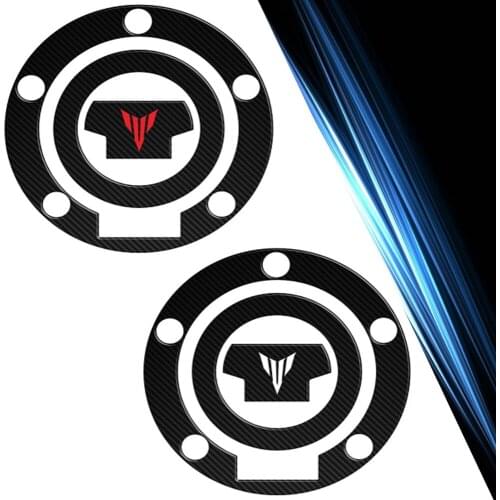Compatible with For YAMAHA MT MT-09 MT07 MT07 MT09 reflective carbon fiber 3D FZ-07 protective sticker fuel tank cover sticker