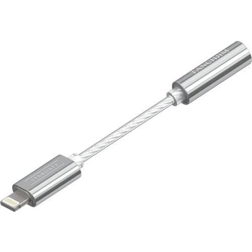 TANCHJIM Stargate MFI HD Audio Decoding line Lighting to 3.5mm Silver alloy Use for iPhone/iPad/iPod