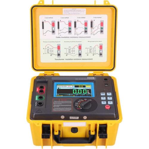 ETCR3520B LCD Digital Insulation Resistance Tester High Voltage Megohmmeter 10KV Insulation Resistance Meter