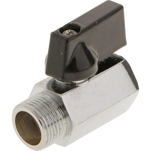 Female X Male-3/8 NPT Threaded Full Port Brass Ball Valve Shut Off Switch
