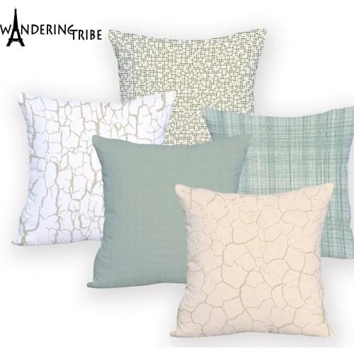 Top Quality Geometric simple style pillow cover home cushions cover point pillow Dropshipping pillow cases throw Polyester