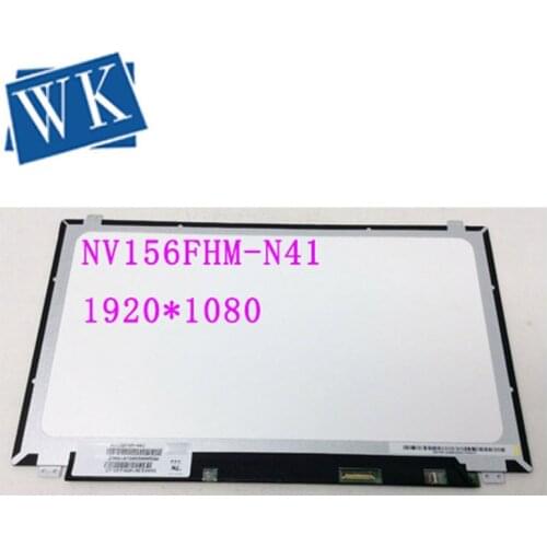 15.6'' FHD IPS 1920*1080 30Pin Laptop Lcd Screen Dispaly Replacement NV156FHM-N41/N42 for LENOVO700-15ISK,Y700-15,V2000,Y50,T540