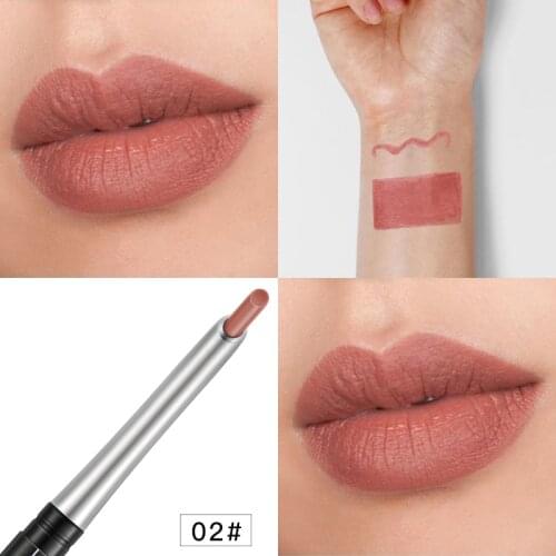 17 Colors Long Lasting Matte Lip Liner Pencil Waterproof Easy To Wear Sexy Lips Makeup Fine Lipstick Maquiagem TSLM1