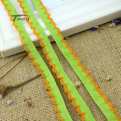 #216 Patchwork elastics Nylon Elastic Bands Pants Underwear Stretch Lace Trimmings Ribbon Tape Spandex Ribbon Baby Headbands