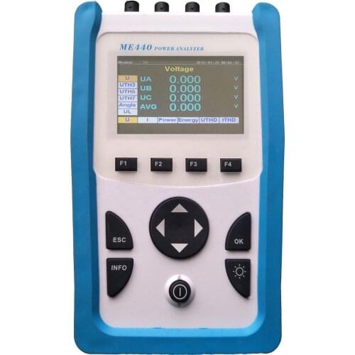 3 phase power analyzer current meter/MODBUS TCP digital clamp meter/high frequency POWER laser meter