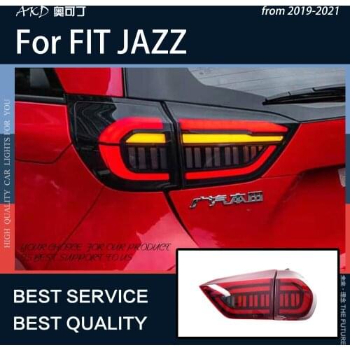 AKD Car Styling for Honda Jazz Fit GR9 2019-2021 LED Headlight DRL Fog Lamp Turn Signal Lamp Low Beam High Beam Projector Lens